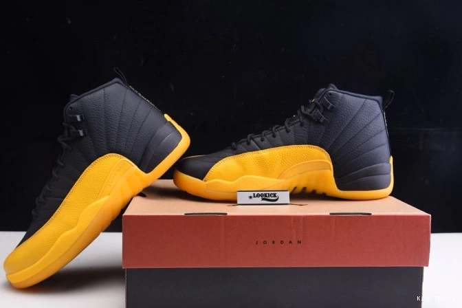 Kicktheory Retro 130690-070 Black Air University 12 Gold Jordan 0630